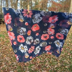 Floral scarf